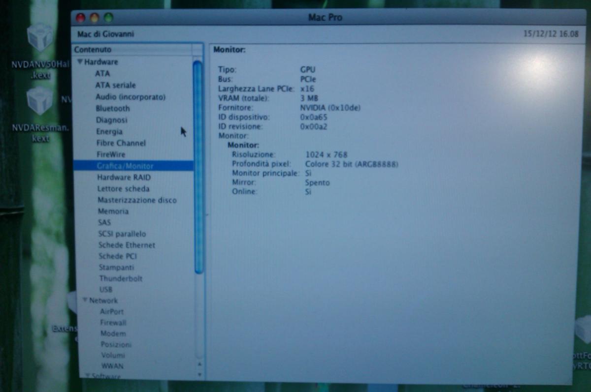 nvidia geforce 210 driver for mac os x